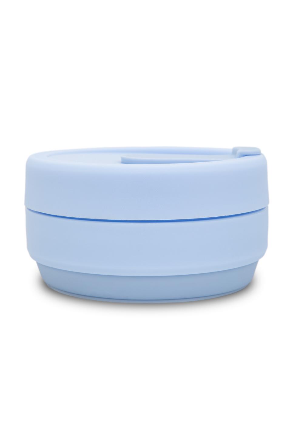 Стакан COOLPACK Pastel Powder для воды силиконовый 355 мл Blue (Z13646) - фото 2