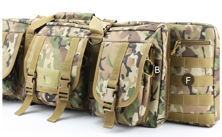 Чохол-рюкзак для зброї 107 см Чорний (GB-15-BK) - фото 15