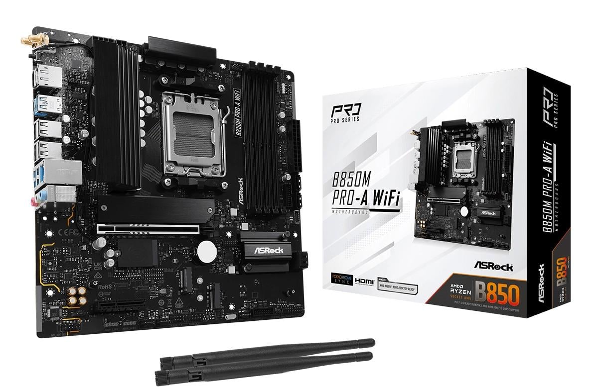 Материнська плата ASRock B850M Pro-A WiFi (568611)