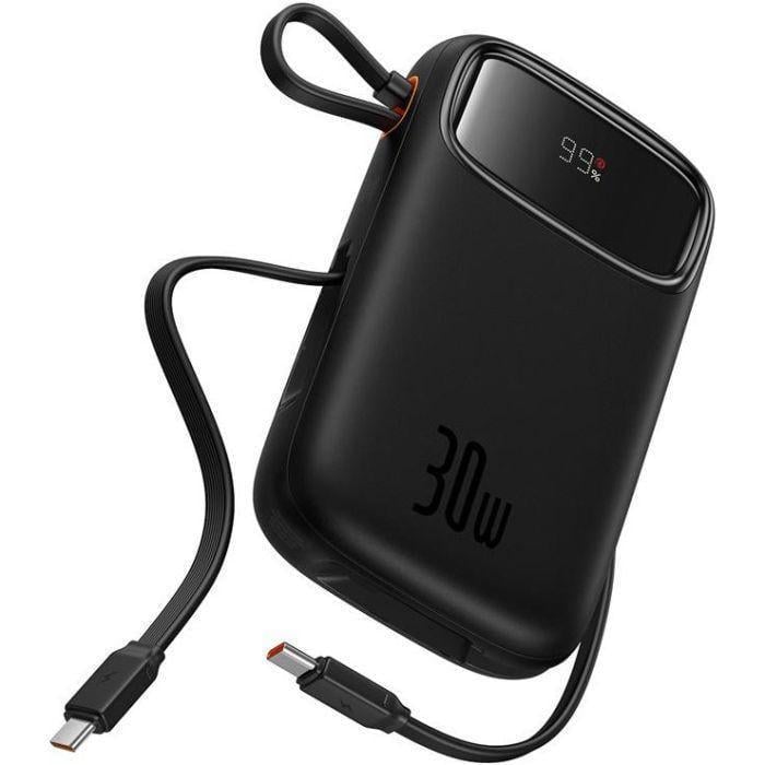 Внешний аккумулятор BASEUS QPow2 P10055009113-00 20000 mAh 30W Черный Внешний аккумулятор BASEUS QPow2 P10055009113-00 20000 mAh 30W Черный