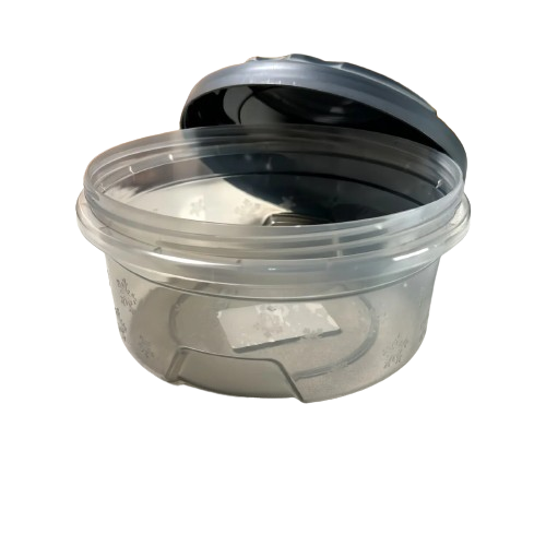 Контейнер пищевой с резьбой Мокко 0,5 л Черный - фото 1