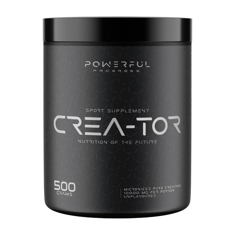 Креатин моногидрат Powerful Progress Crea-Tor Micronized Без вкуса 500 г (09248-01)