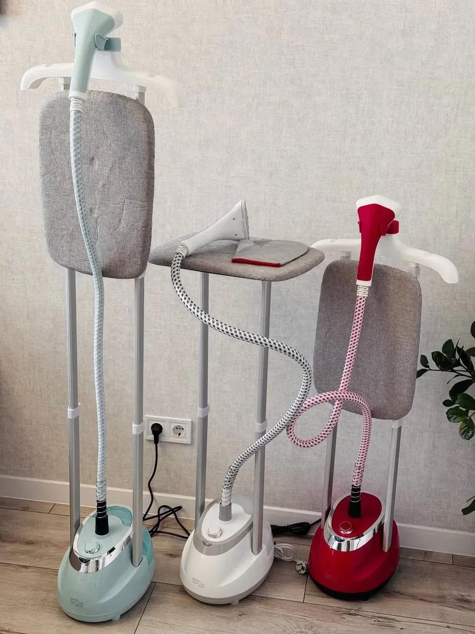 Відпарювач вертикальний Zepline ZP-129 для одягу стаціонарний для підлоги з вішалкою та дошкою 3000 W - фото 4 Відпарювач вертикальний Zepline ZP-129 для одягу стаціонарний для підлоги з вішалкою та дошкою 3000 W - фото 4