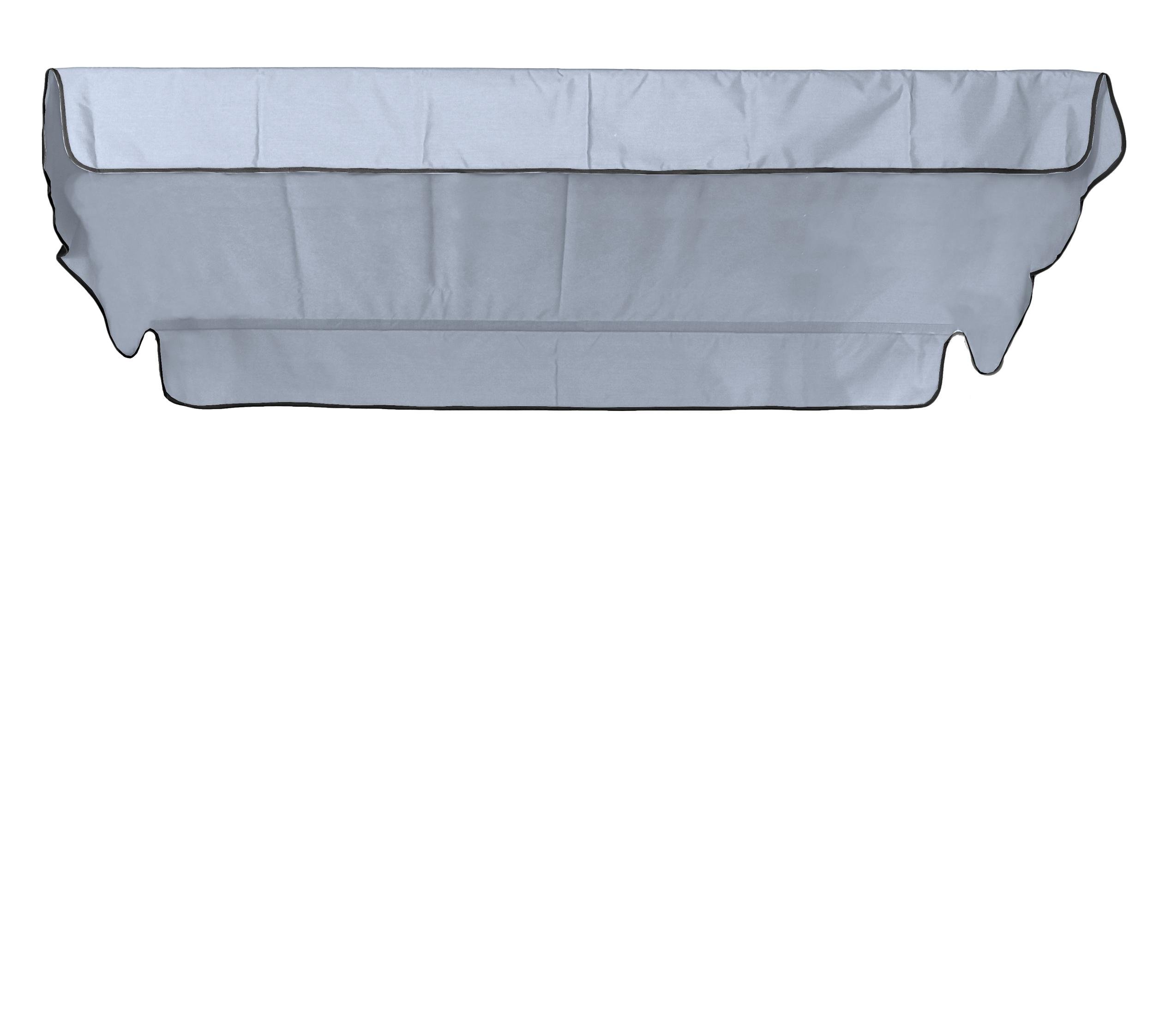 Тент-крыша для качелей eGarden 120х190 см Светло-серый (5544)