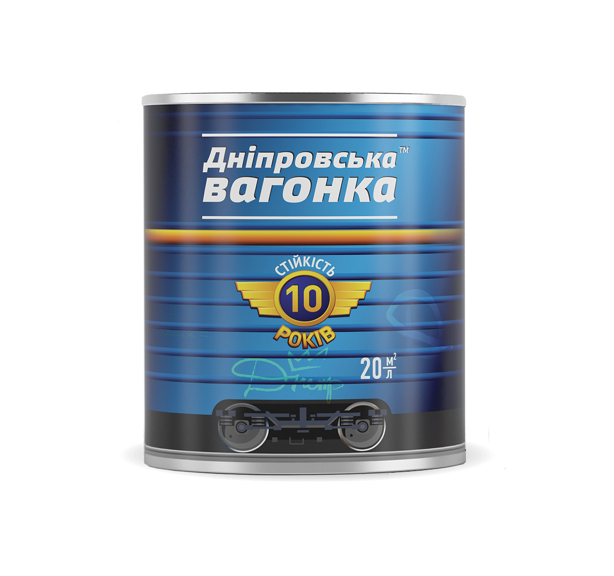 Фарба Дніпровська Вагонка ПФ-133 2,5 л Темно-коричневий - фото 2