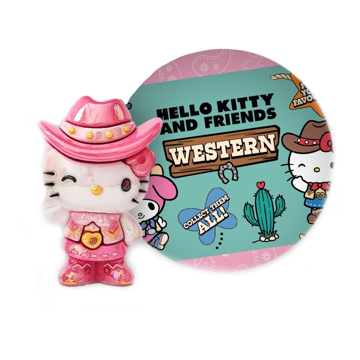 Детская игровая фигурка-сюрприз Hello Kitty Звезды Вестерна Cool Things (HK057)