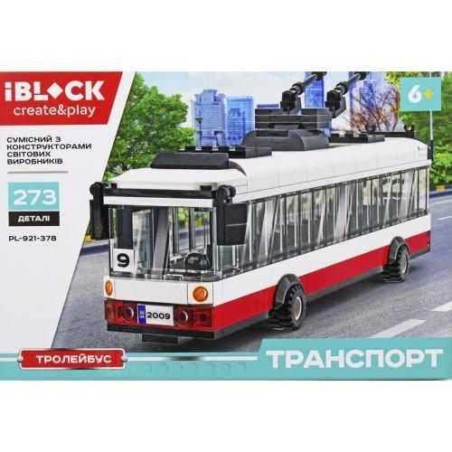 Конструктор IBLOCK Тролейбус 273 деталі (9901)
