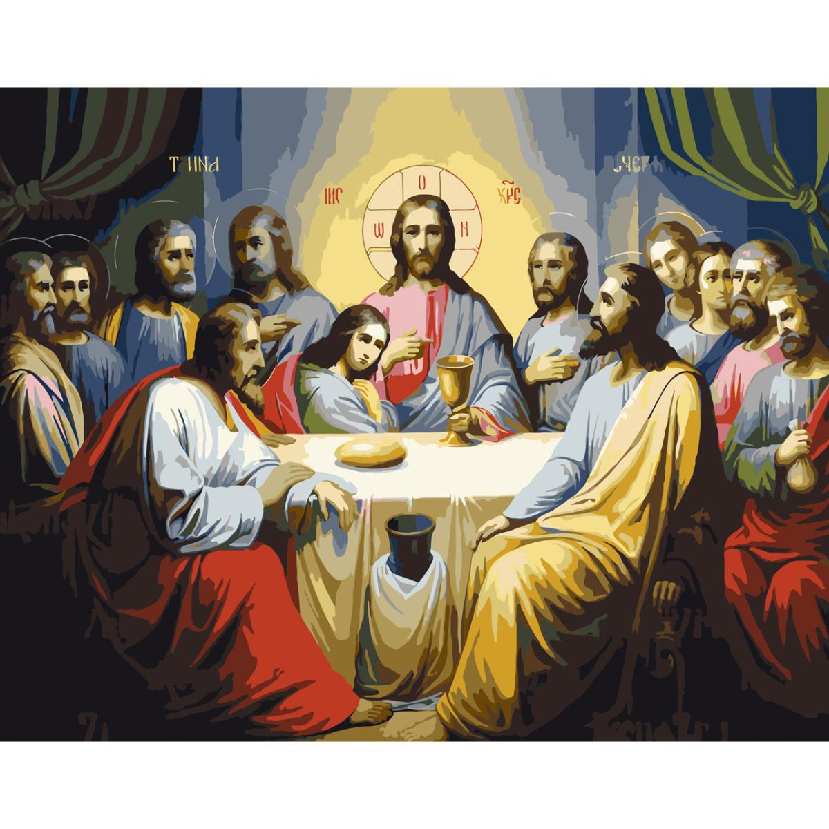 Картина по номерам Strateg Тайный ужин 40x50 см (SY6567)