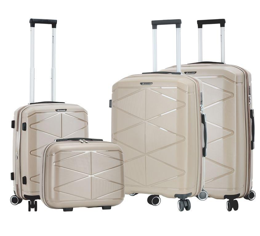 Комплект чемоданов Madisson Snowball 51304 Шампань (31219035)