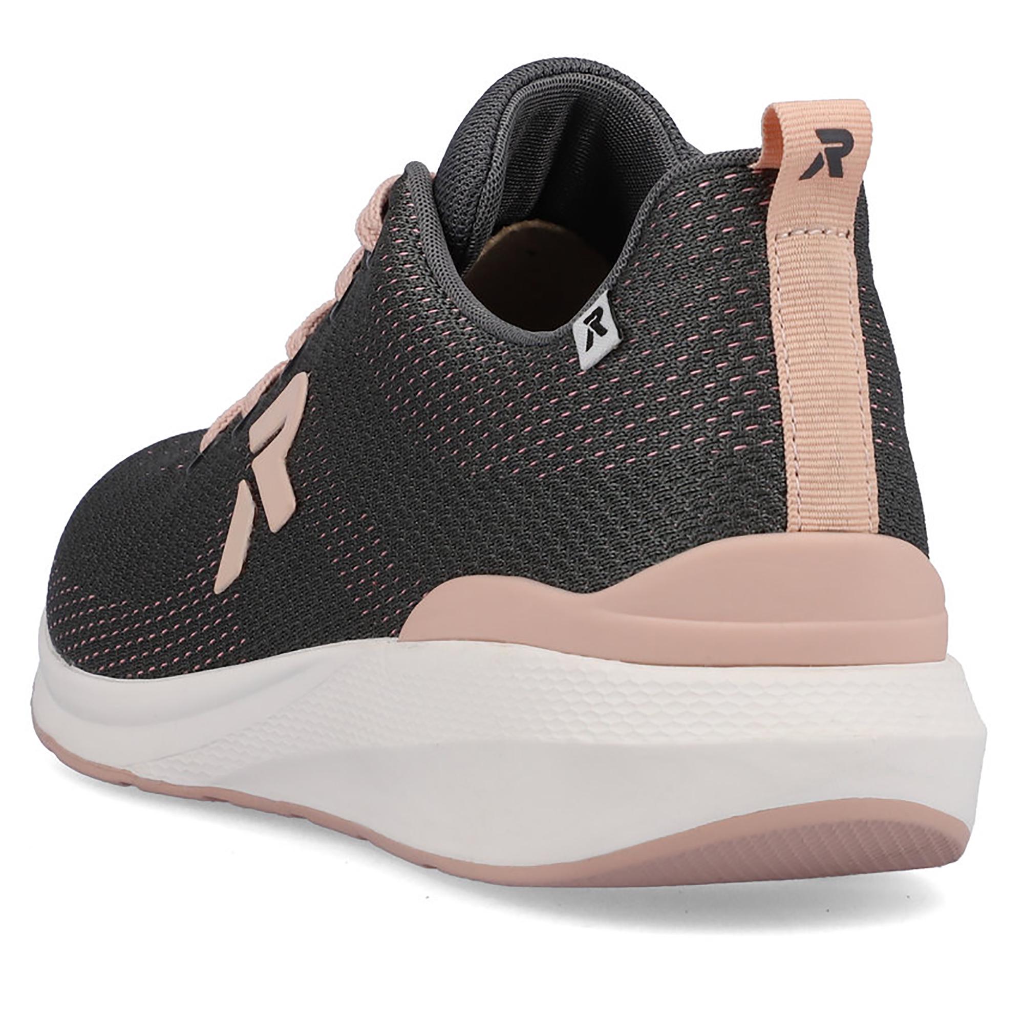 Кроссовки женские весенние Rieker р. 39 Серый/Розовый (089315-39) - фото 10 Кроссовки женские весенние Rieker р. 39 Серый/Розовый (089315-39) - фото 10