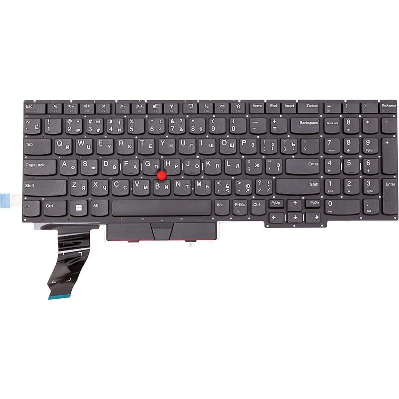 Клавиатура для ноутбука Lenovo Thinkpad E15 Gen 2 with trackpoint (2663841959)