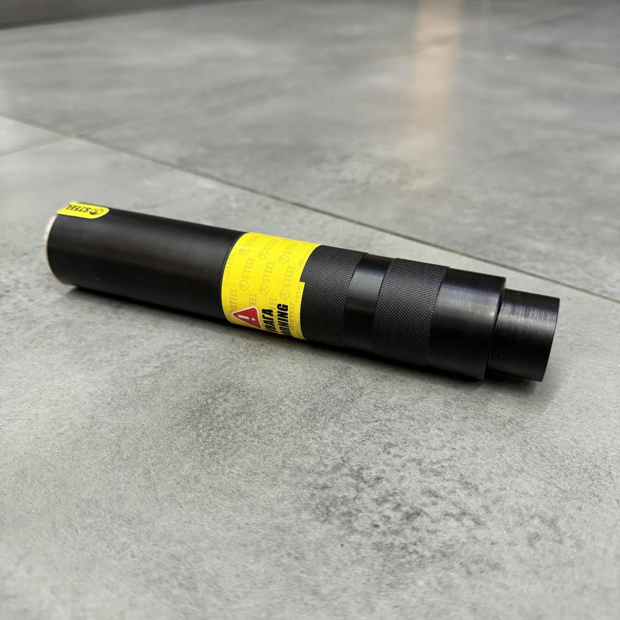 Глушитель Steel PATRIOT 5.45 с буфером отдачи резьба 24x1.5 саундмодератор АК-74 (018.000.000-34) - фото 5