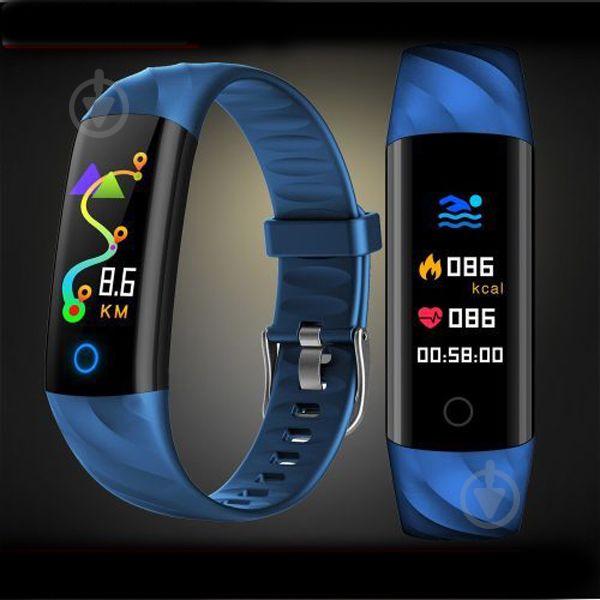 Фитнес-браслет Smart Band UMax S5 Тонометр Синий (gkmg32594) - фото 4