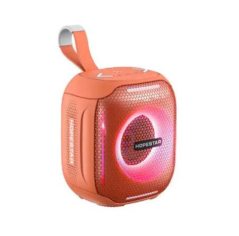 Колонка HOPESTAR Party 300 Mini 5W/TWS/IPX5/RGB/1800mAh Помаранчевий (21104944) - фото 1