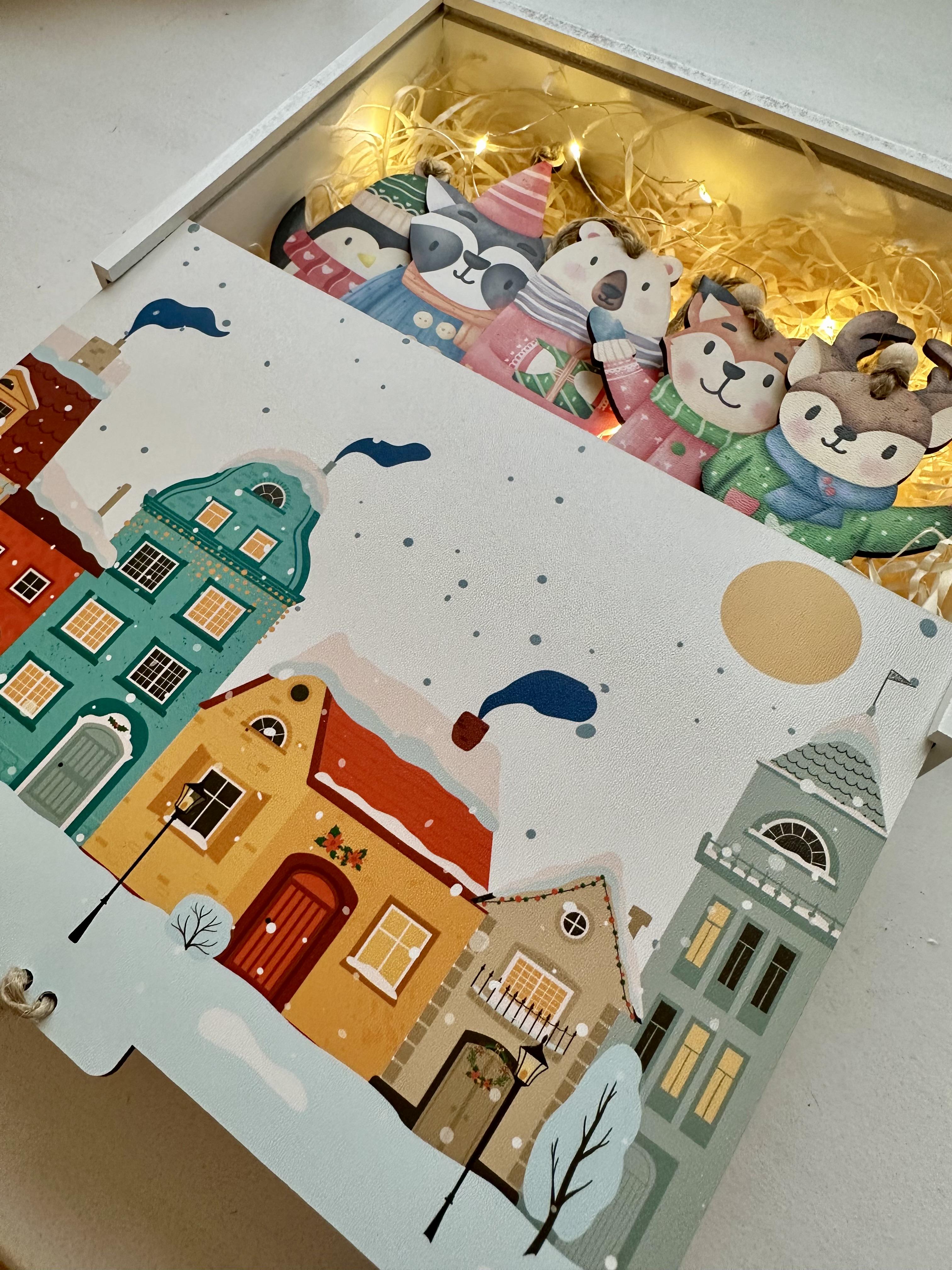 Набір з іграшками в дерев'яній коробці 5 шт. - фото 9 Набір з іграшками в дерев'яній коробці 5 шт. - фото 9