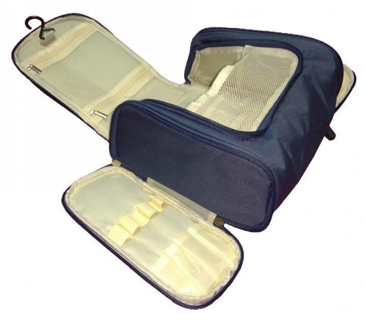 Органайзер дорожній підвісний розкладний Синій - фото 6 Органайзер дорожній підвісний розкладний Синій - фото 6