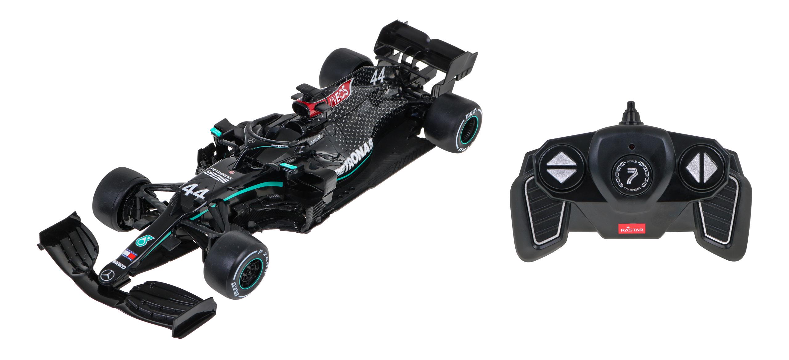 Автомобиль дистанционно управляемый Mercedes-AMG F1 W11 EQ Performance RASTAR модель 1:18 - фото 3