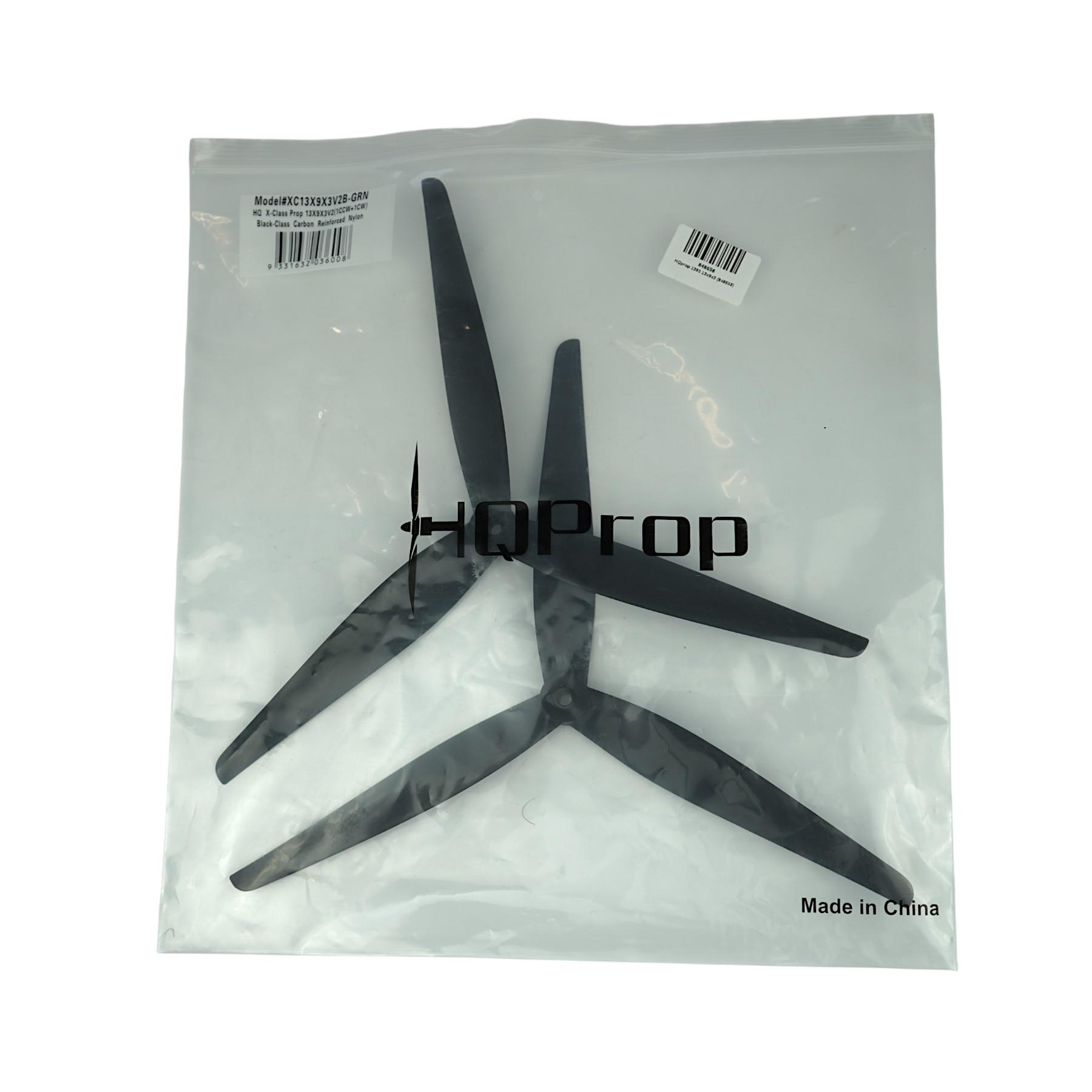 Пропеллеры HQProp XC13x9x3V2B 1 CW/1 CCW из поликарбоната для 13-дюймового FPV-дрона (848658) - фото 3 Пропеллеры HQProp XC13x9x3V2B 1 CW/1 CCW из поликарбоната для 13-дюймового FPV-дрона (848658) - фото 3