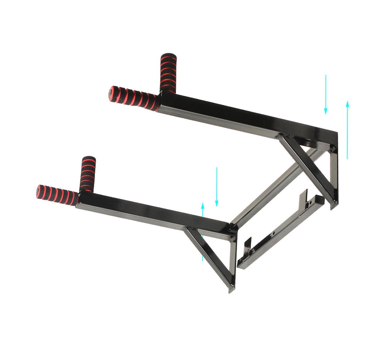 Тренажер 2в1 брусья/пресс на шведскую стенку с подлокотниками и спинкой (2690873844)