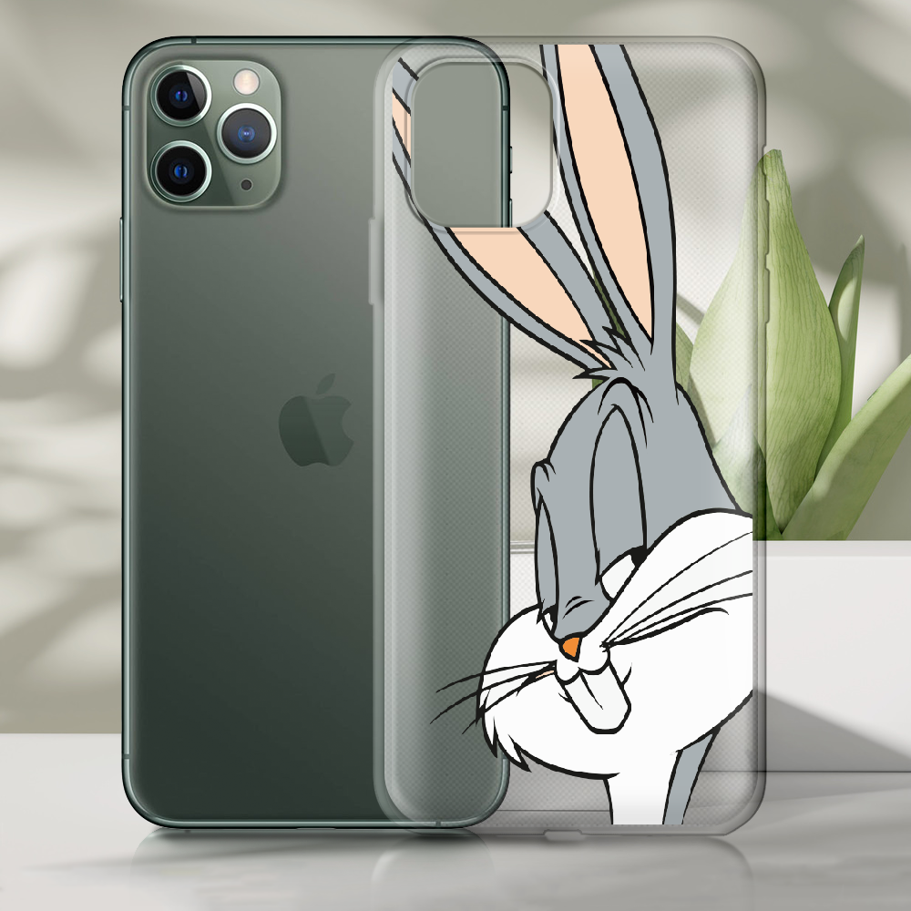 Чехол Boxface iPhone 11 Pro Lucky Rabbit Прозрачный силикон (38189-bk81-38189) - фото 2