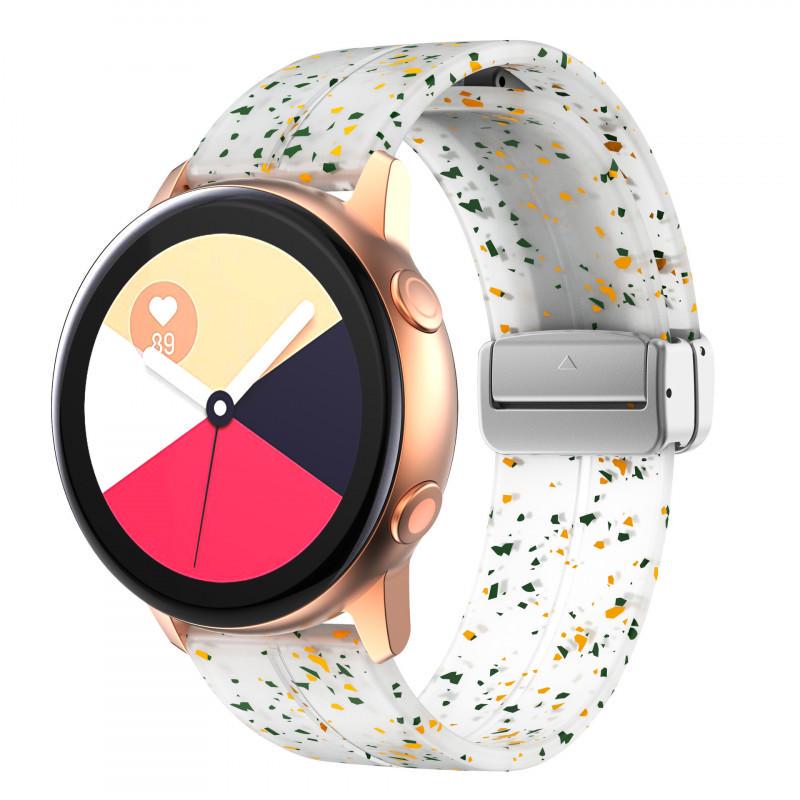 Ремінець силіконовий Splash для Smart Watch 20 мм White (00000068675_2)