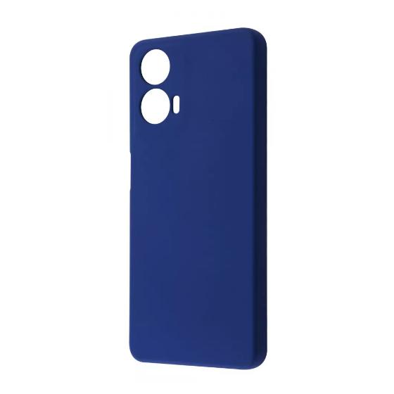 Чехол WAVE Colorful Case (TPU) для телефона Motorola G24 blue (566240004)