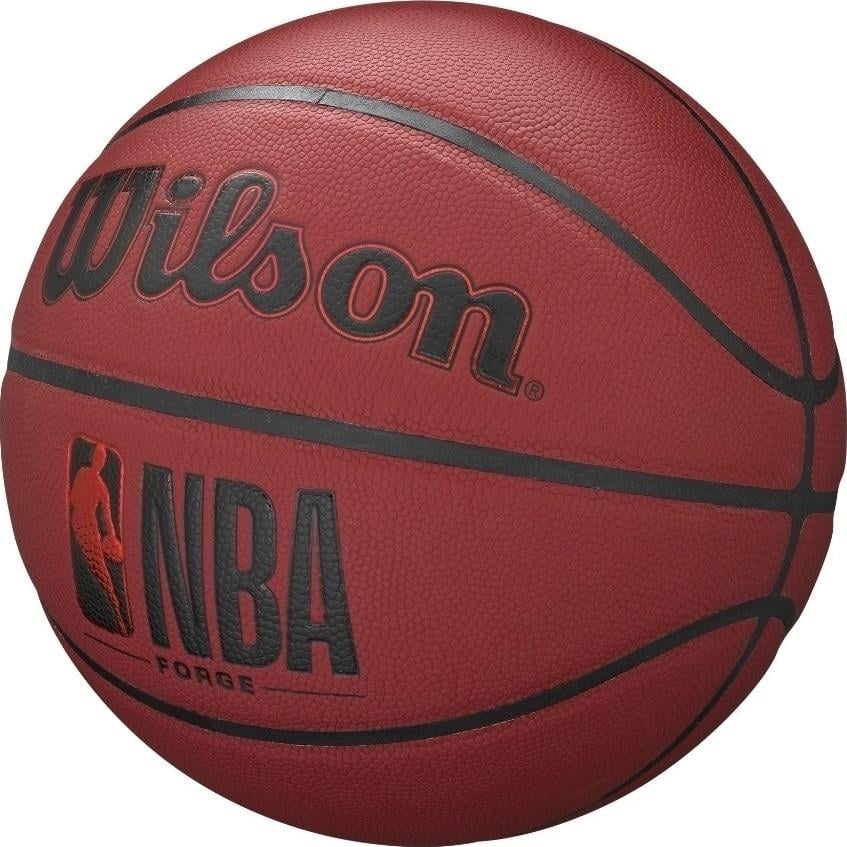 Баскетбольний м'яч Wilson NBA FORGE р. 7 Бордовий (WTB8201XB7) - фото 3 Баскетбольний м'яч Wilson NBA FORGE р. 7 Бордовий (WTB8201XB7) - фото 3