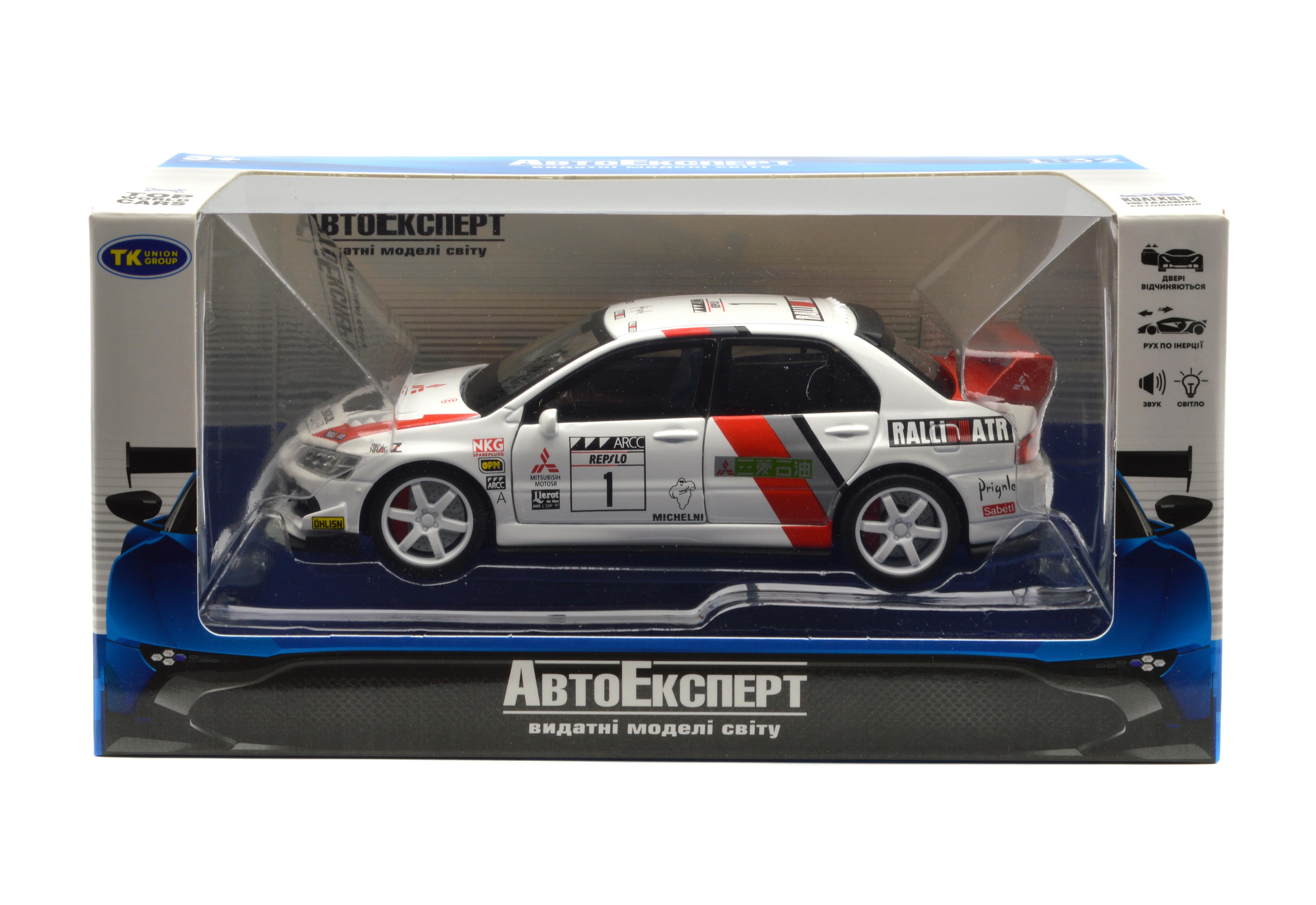 Модель металлическая Mitsubishi Lancer Evolution IX (13970) - фото 9