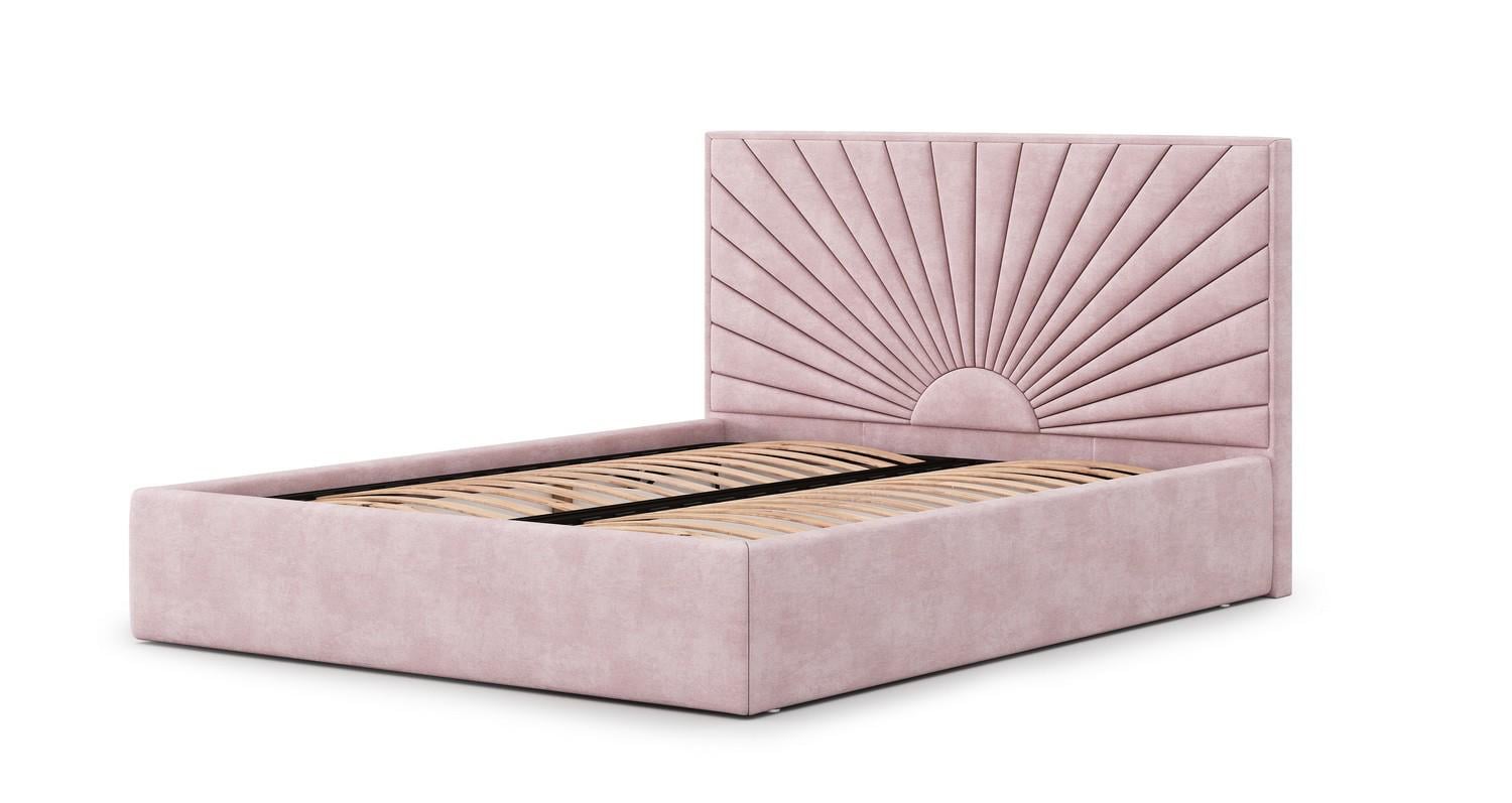 Кровать Монголия 160х200 см Divotex Simple 03 Cool Pink Кровать Монголия 160х200 см Divotex Simple 03 Cool Pink