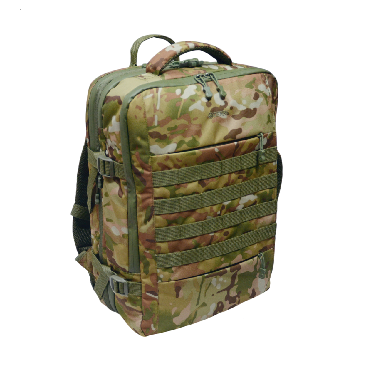 Рюкзак с расширением Derby CabinPack40 с карманом для ноутбука 17" 26-40 л 40х30х20 см Мультикам (2513327345)