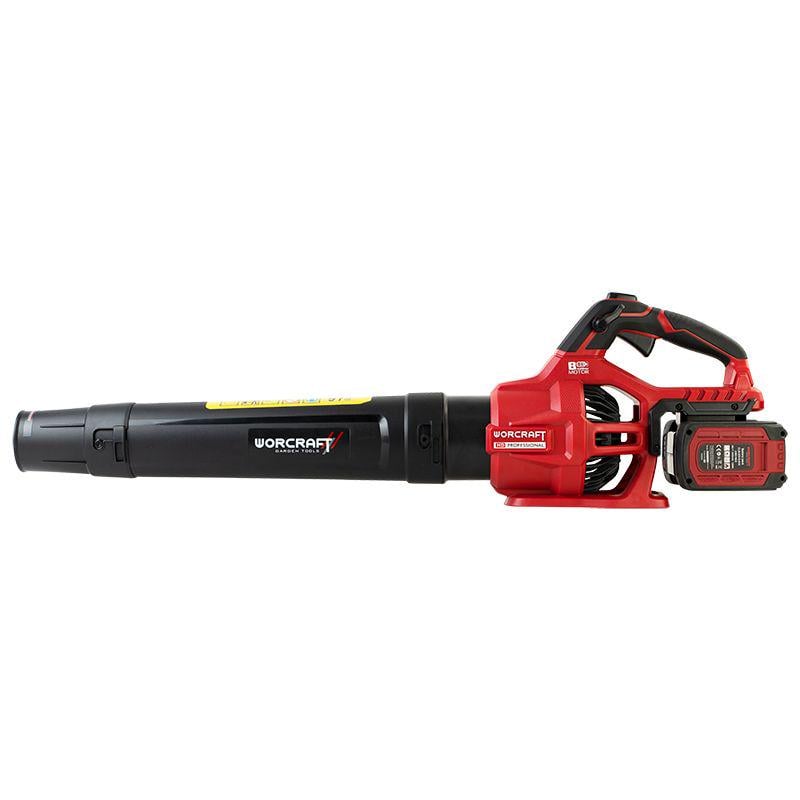 Повітродув акумуляторний безщітковий Worcraft CLB‑S40LiBA з акумулятором 2 4А і зарядним пристроєм (43294) - фото 6