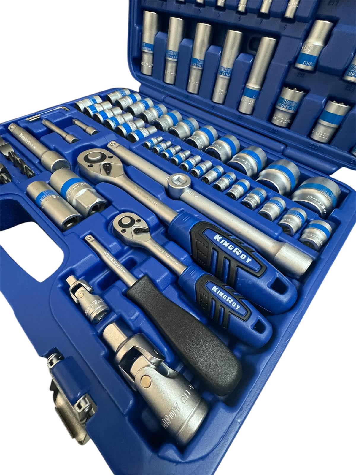 Набір інструментів KING ROY 6 гранний 108 пр. (6110) - фото 3 Набір інструментів KING ROY 6 гранний 108 пр. (6110) - фото 3