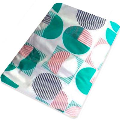 Простынь на резинке Т0800 140х200 см Зеленый/Белый (149176)