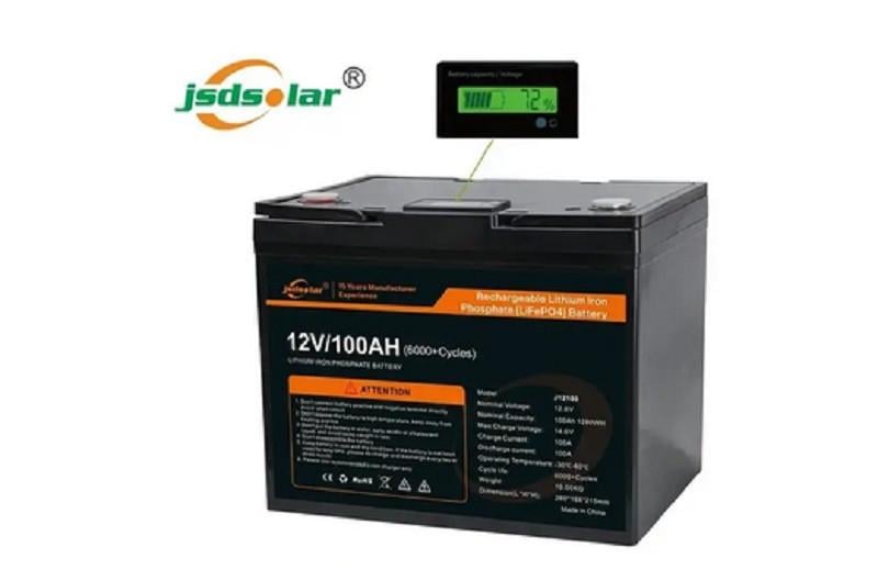 Аккумулятор для ИБП Jsdsolar LiFePo4 100 Ah 12,8V (2328180934) - фото 2