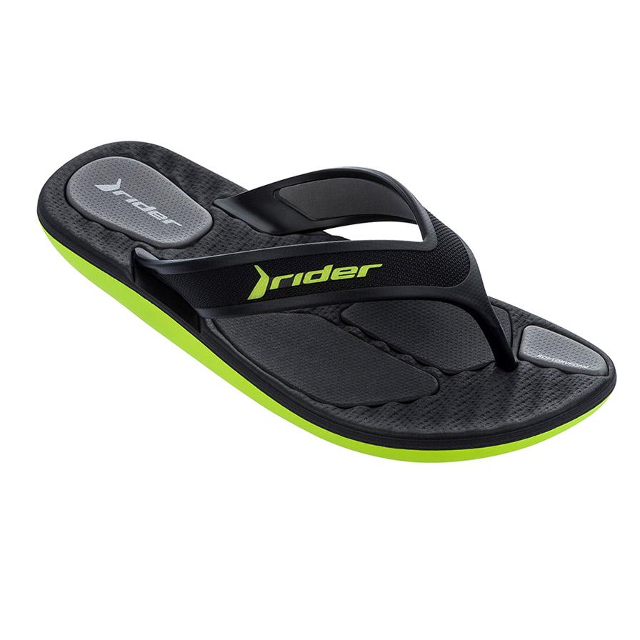 Шлепки Rider р. 45/46 Черный (7102)