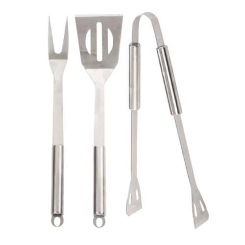 Набор для барбекю Stenson MH-0915 нержавеющая сталь чехол 4 предмета (533944)