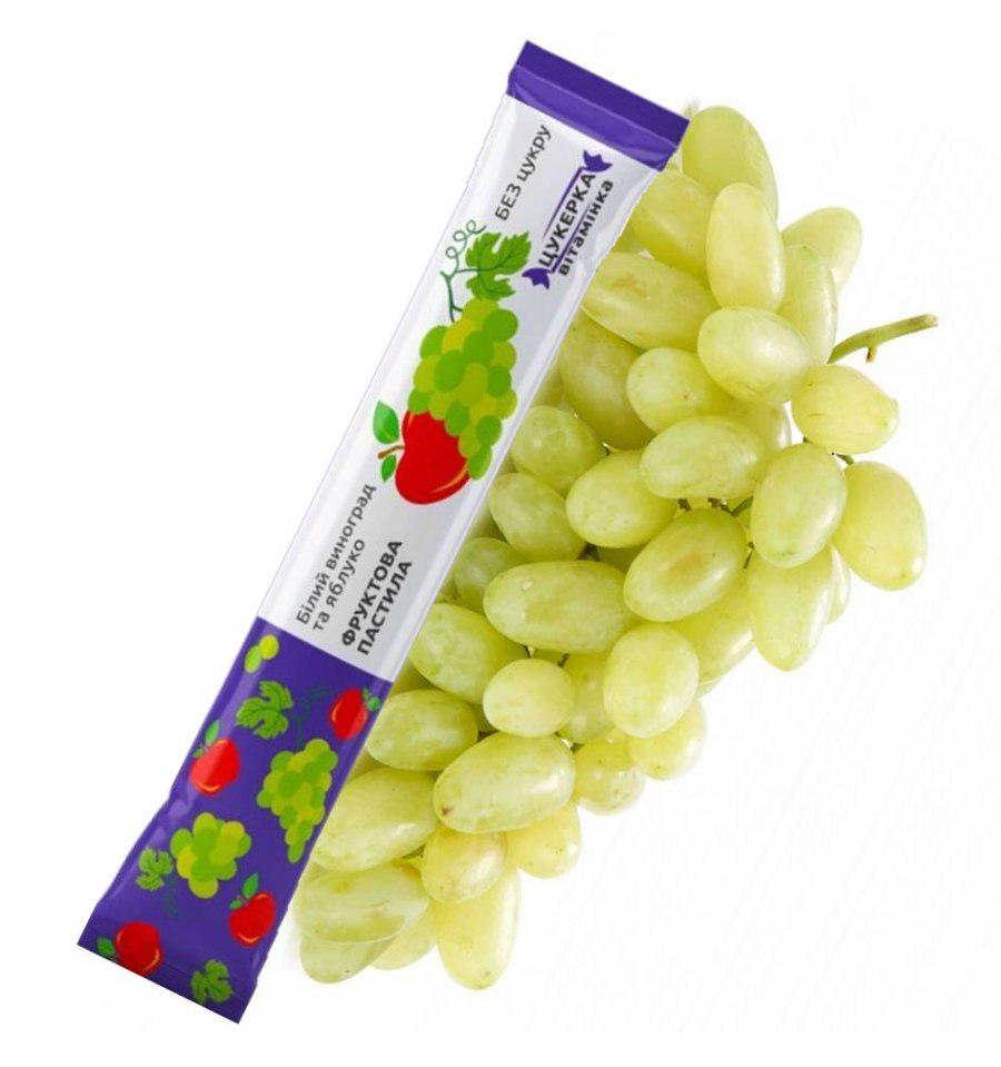 Пастила виноград та яблуко Alexis без цукру упаковка 25 шт. 375 г - фото 3