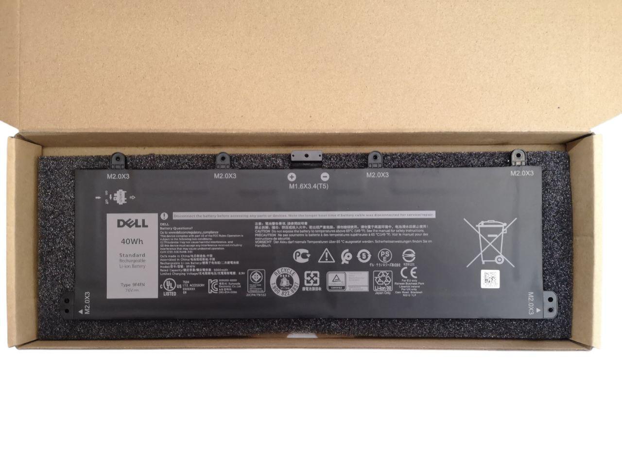 Аккумулятор для DELL Latitude 7320 2-in-1/Inspiron 14 3420/8PK6G/2VKW9/9F4FN 5000 mAh 40Wh (000012150)