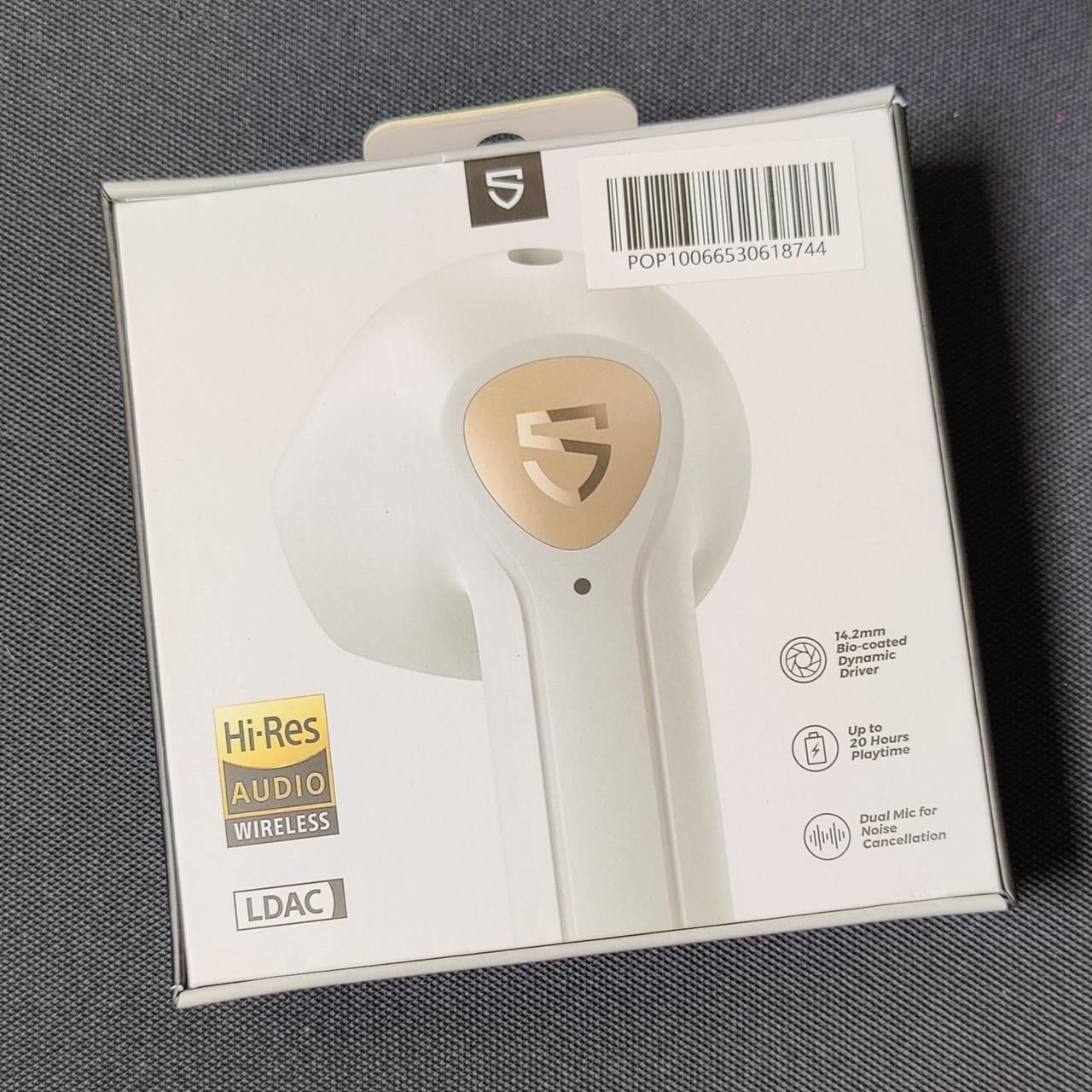 Наушники беспроводные Air3 Deluxe HS Soundpeats вкладыши Bluetooth LDAC TWS aptx Hi-Res audio Белый (1882095513)