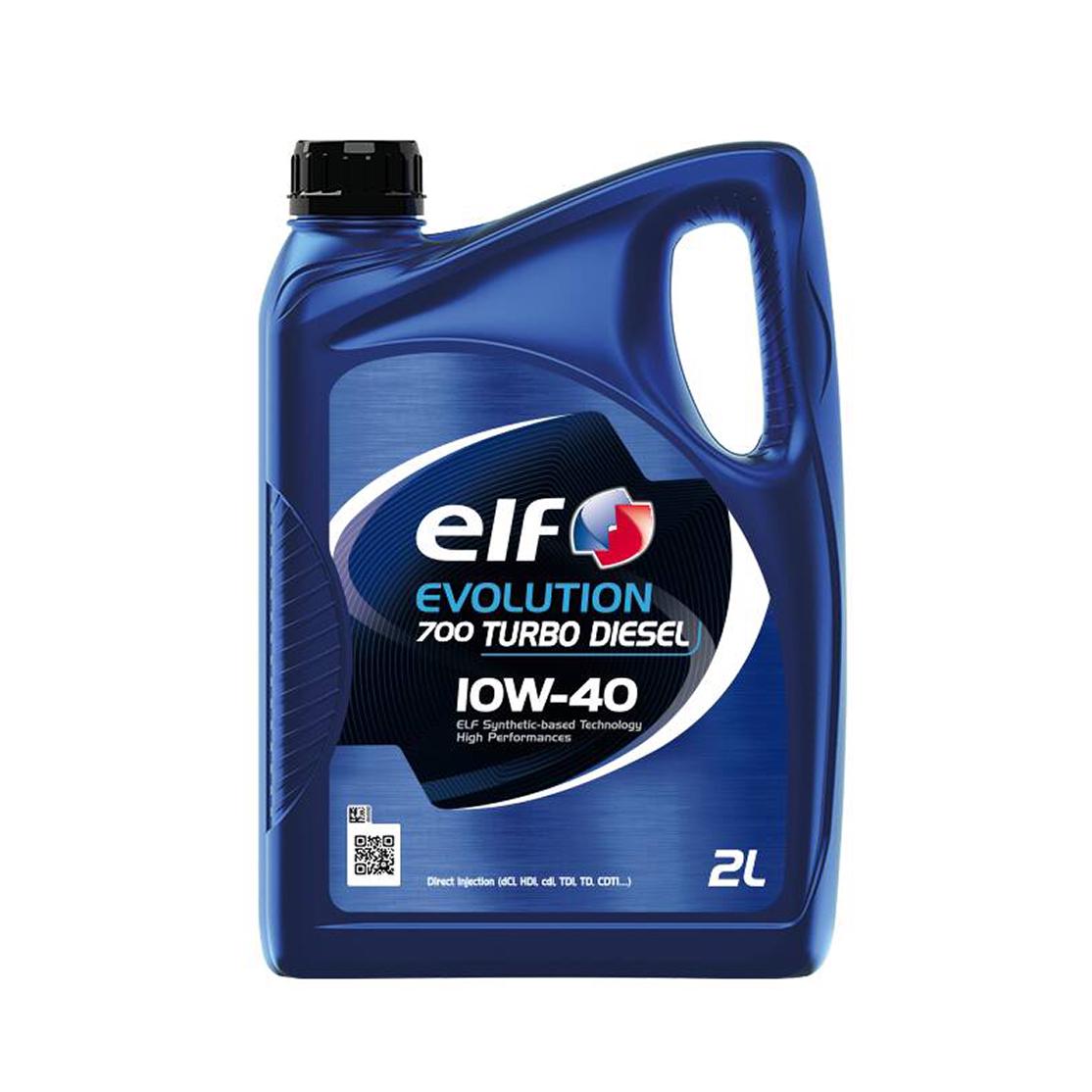 Масло моторное Elf EVOLUTION 700 TURBO DIESEL 10W40 x6 2 л - фото 1 Масло моторное Elf EVOLUTION 700 TURBO DIESEL 10W40 x6 2 л - фото 1