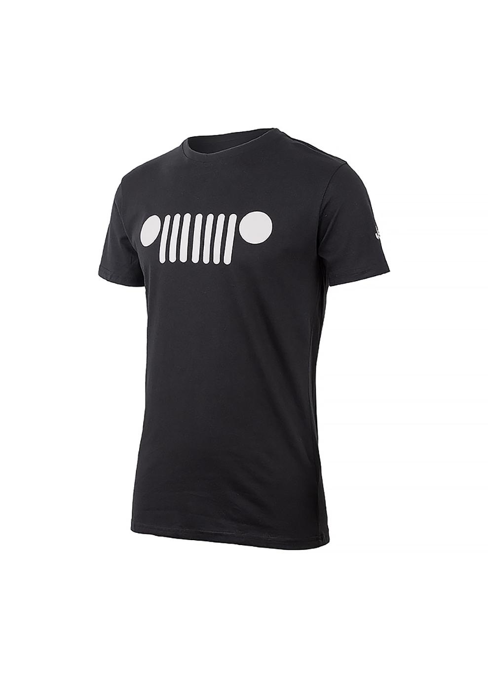 Футболка мужская JEEP T-SHIRT GRILLE J22W XL Черный (O102583-E847 XL)