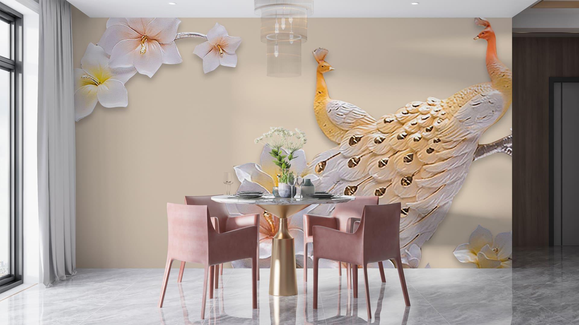 Фотообои флизелиновые Styleo Print-walls Спокойствие благородства 0761 350х270 см (Pw-0761/3)