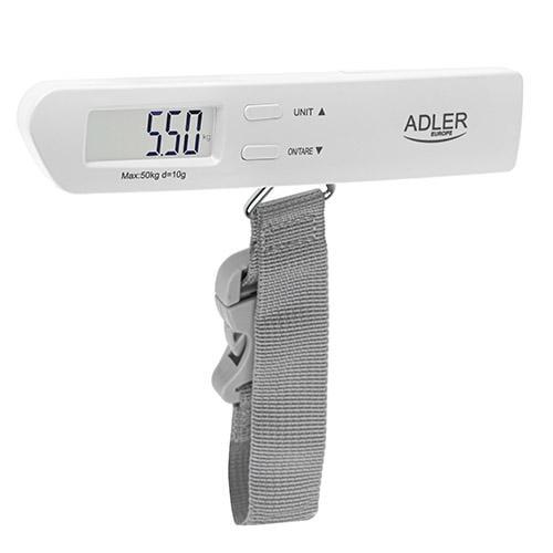 Весы дорожные для багажа Adler AD 8191 White (611703) Весы дорожные для багажа Adler AD 8191 White (611703)