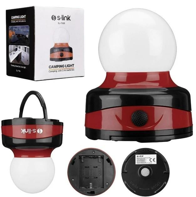 Фонарь кемпинговый на батарейках S-link SL-F156 6 SMD Led - фото 2