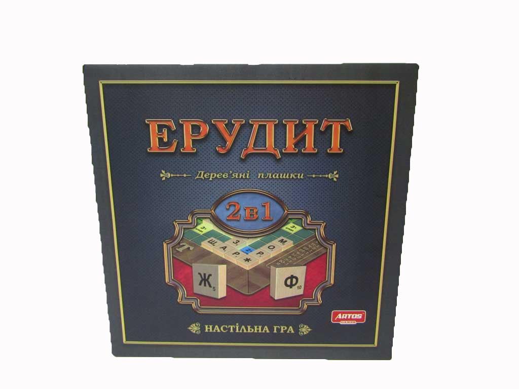 Настільна гра ARTOS GAMES Ерудит 2в1 (MTT-46570)