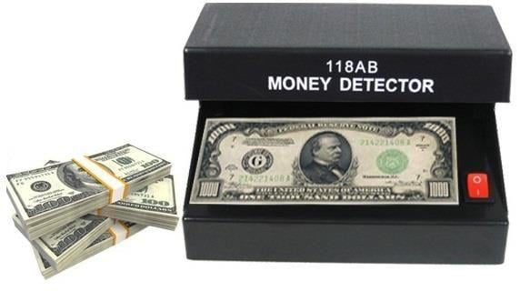 Детектор валют AD-118AB size UV money detector (903721774) - фото 7