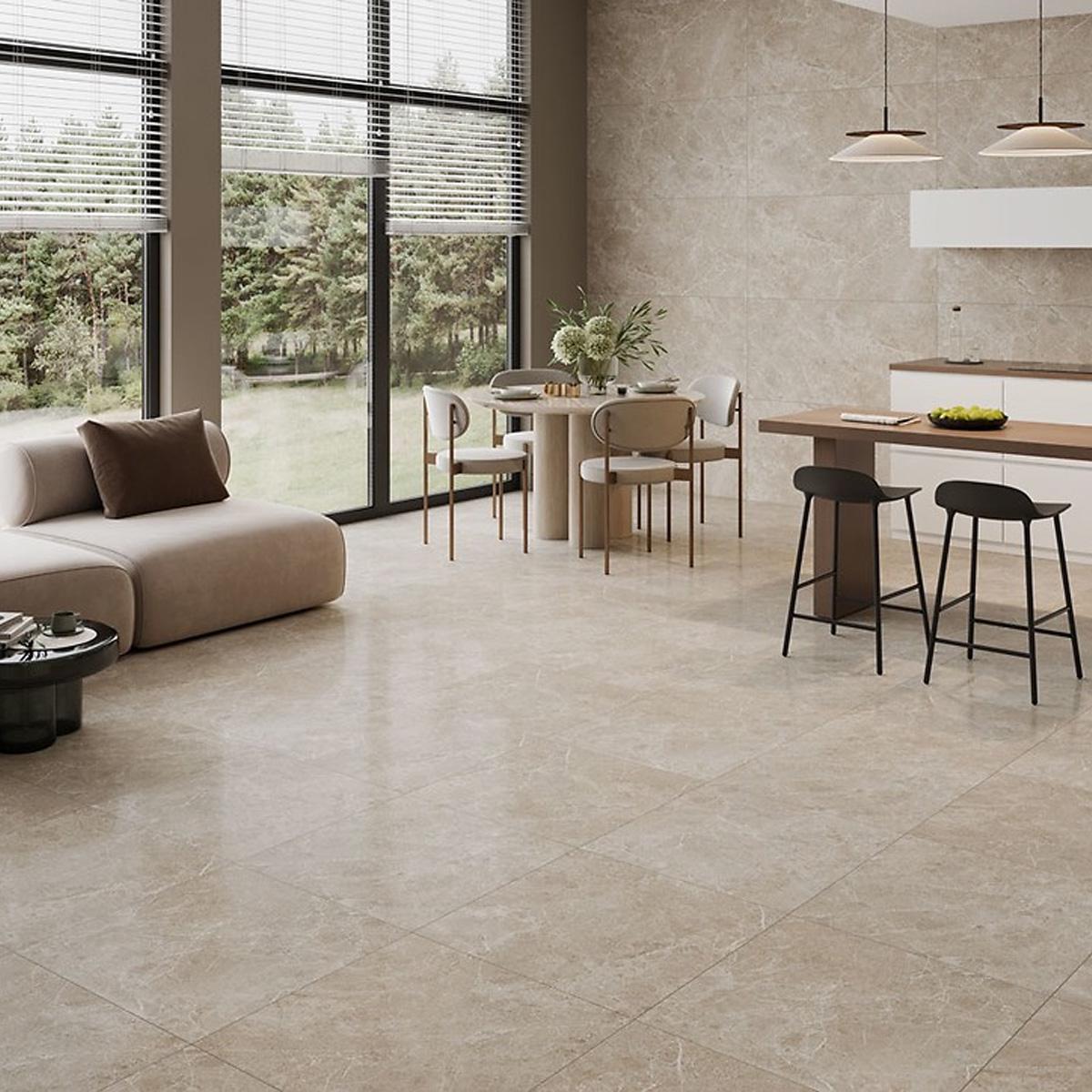 Плитка для підлоги та стін ALVARO 60x60 см Beige Matt (TGGR1020374937) - фото 2 Плитка для підлоги та стін ALVARO 60x60 см Beige Matt (TGGR1020374937) - фото 2