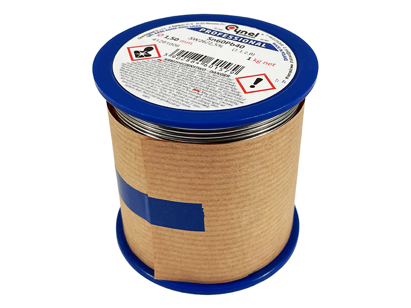 Припой Cynel Sn60Pb40-SW26 1,5 мм 1 кг 13-0924 (8131)