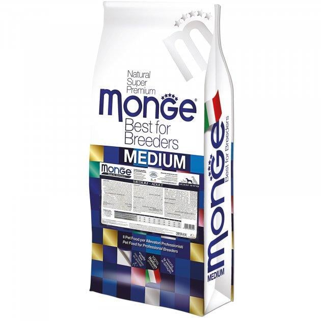 Корм сухой для взрослых собак средних пород Monge Dog Medium с курицей 15 кг (70006149)