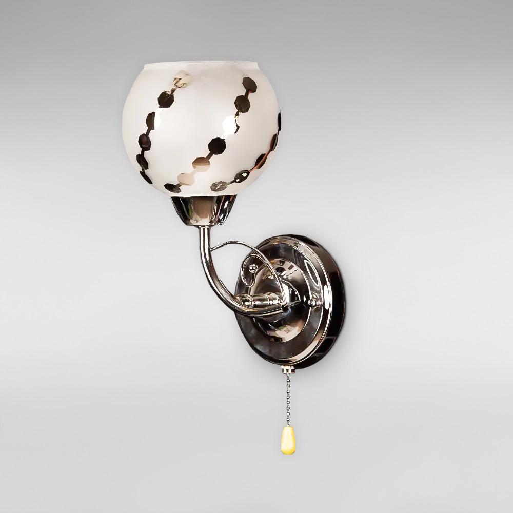 Світильник настінний Lighthouse SH-19395/1WA H240 L140 Білий/Хром